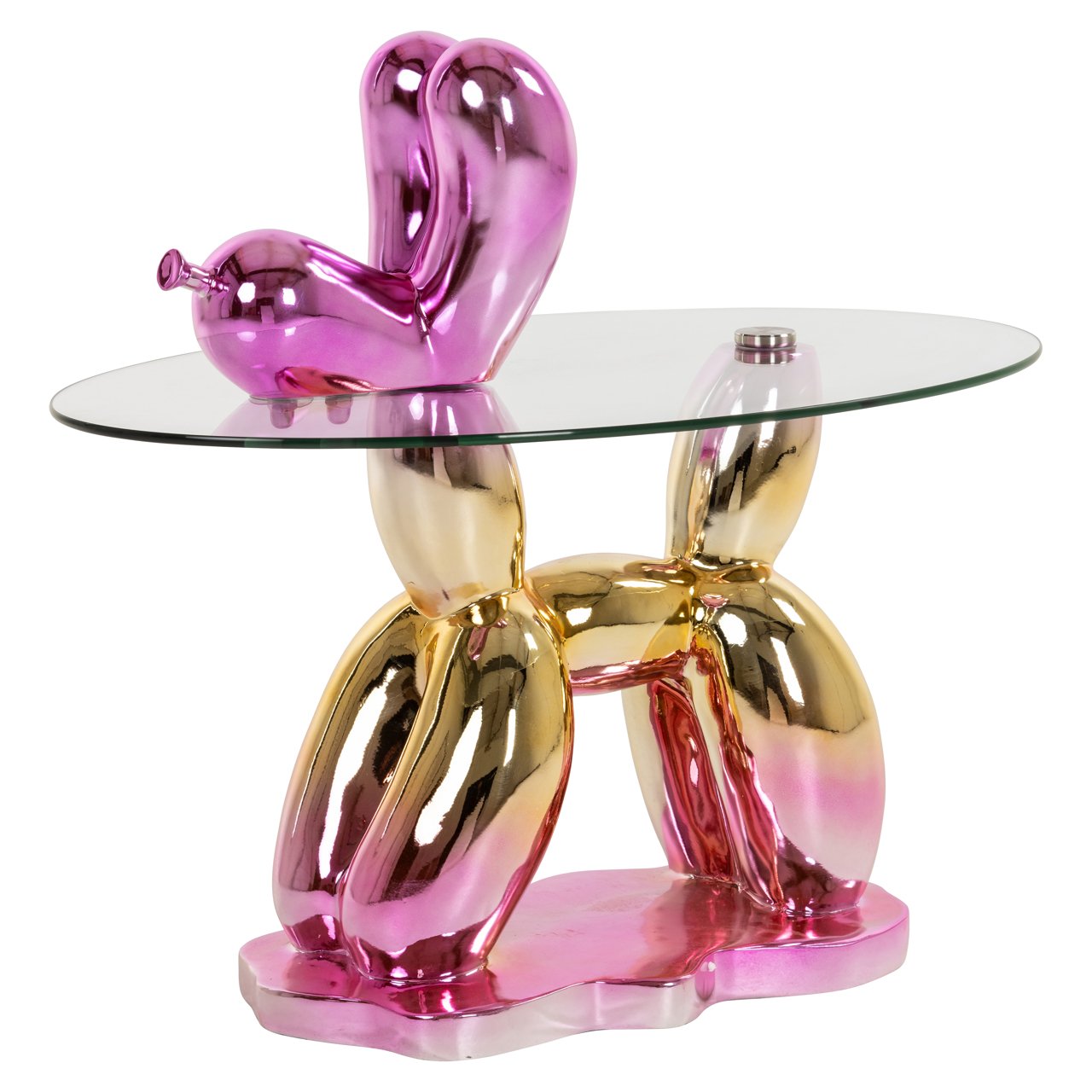 Bijzettafel Usha - Pink - Metaal - Richmond Interiors