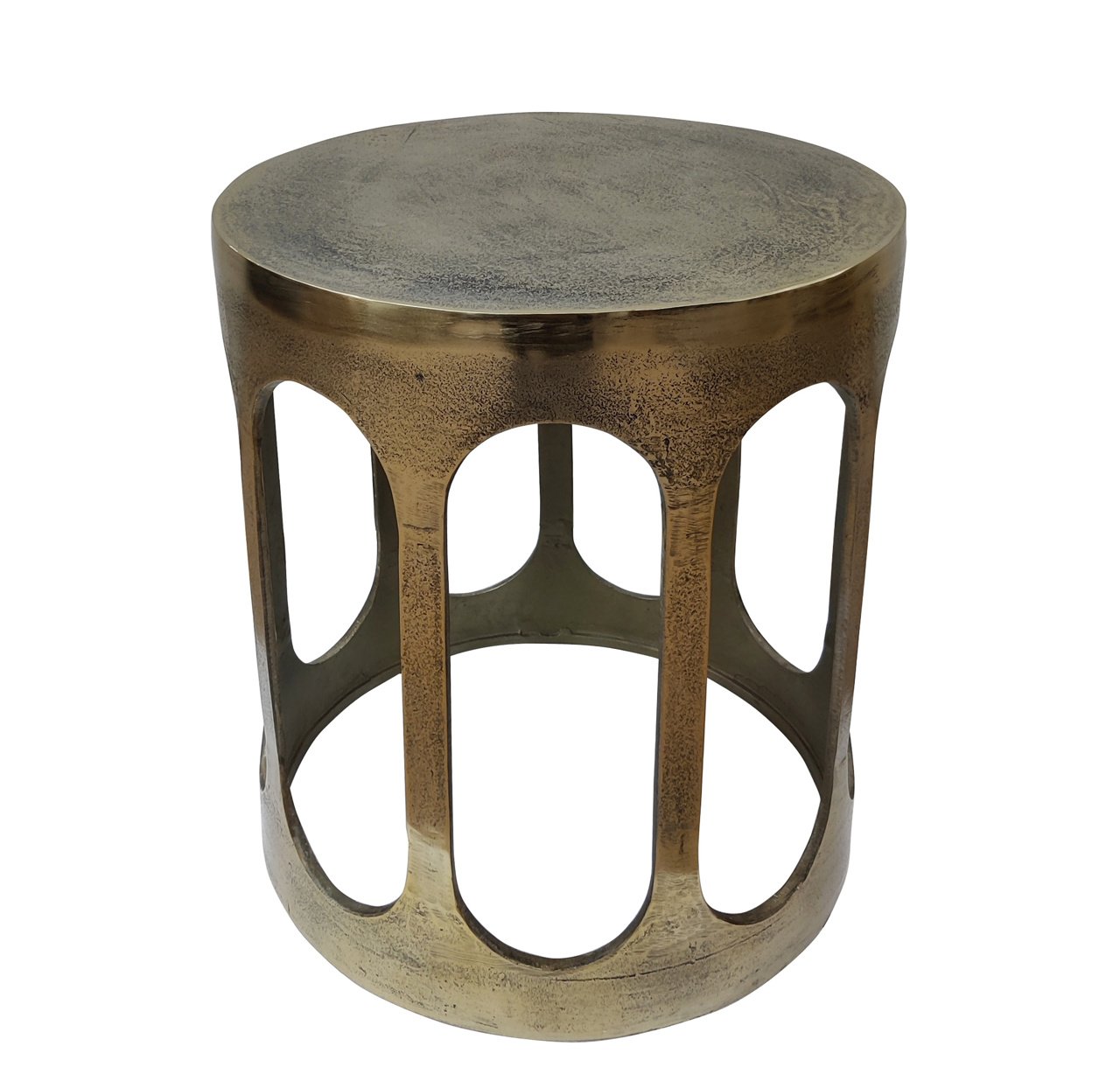 Bijzettafel Du Pont - Brushed Gold - Metaal - Richmond Interiors