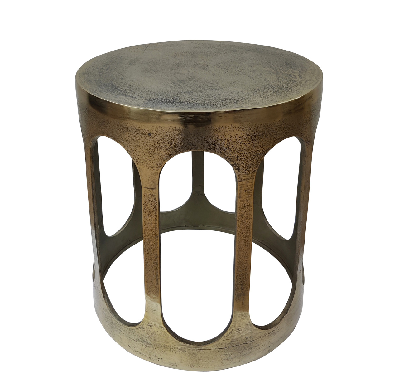 Bijzettafel Du Pont - Brushed Gold - Metaal - Richmond Interiors