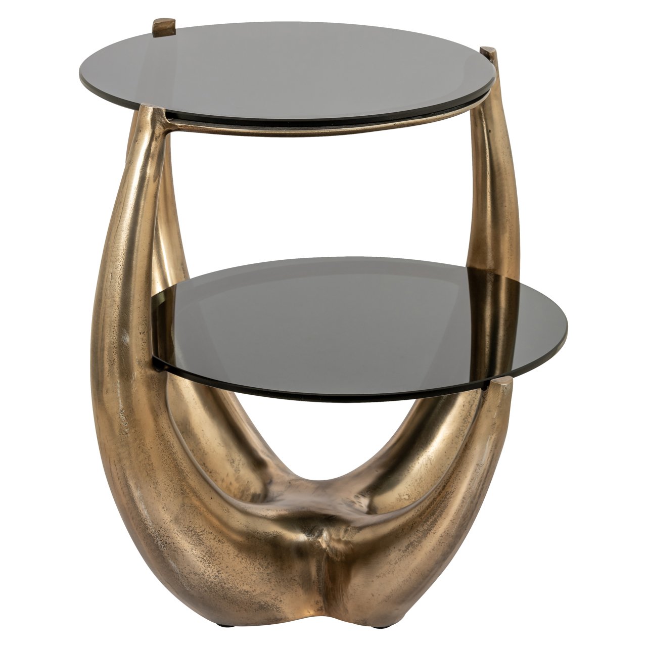 Bijzettafel Aida - Gold - Metaal - Richmond Interiors