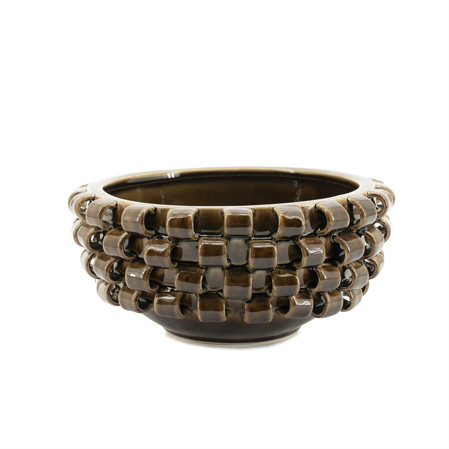 Decoratie Loopa - Bruin - Aardewerk - By Boo