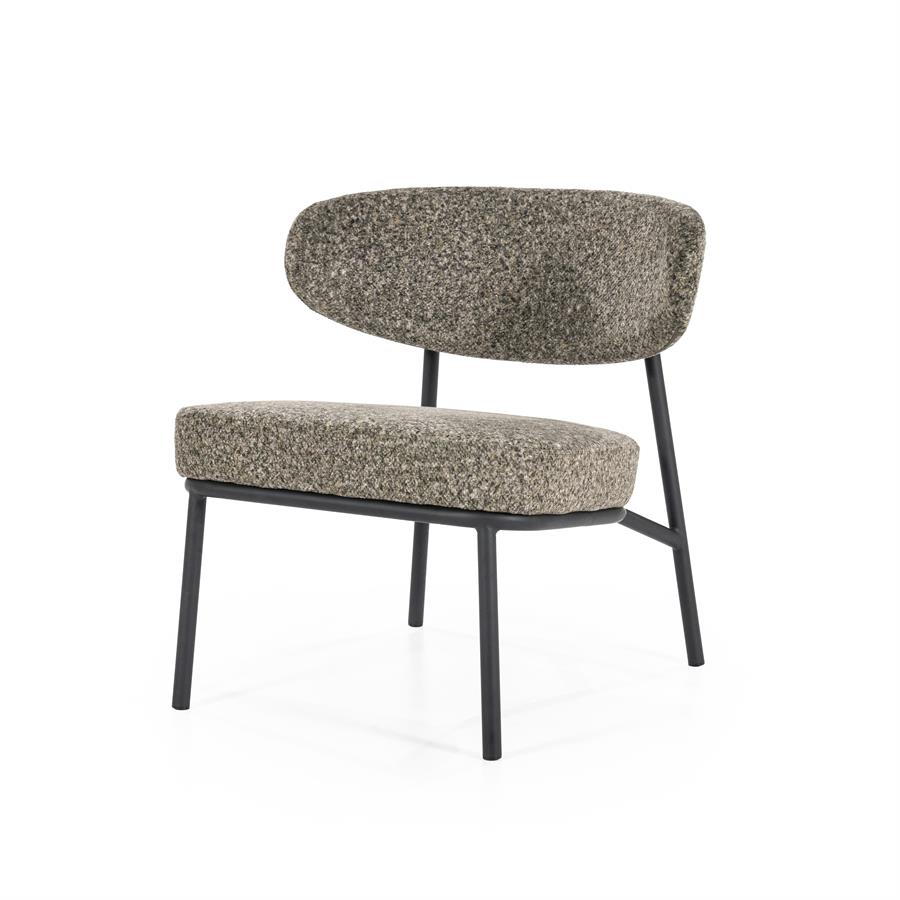 Fauteuil Jari - Groen - Stof - By Boo