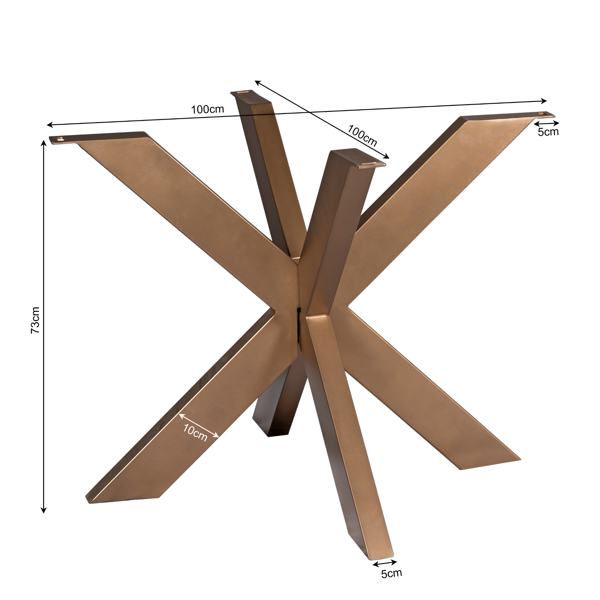 Eetkamertafel Matrixpoot - Starfurn