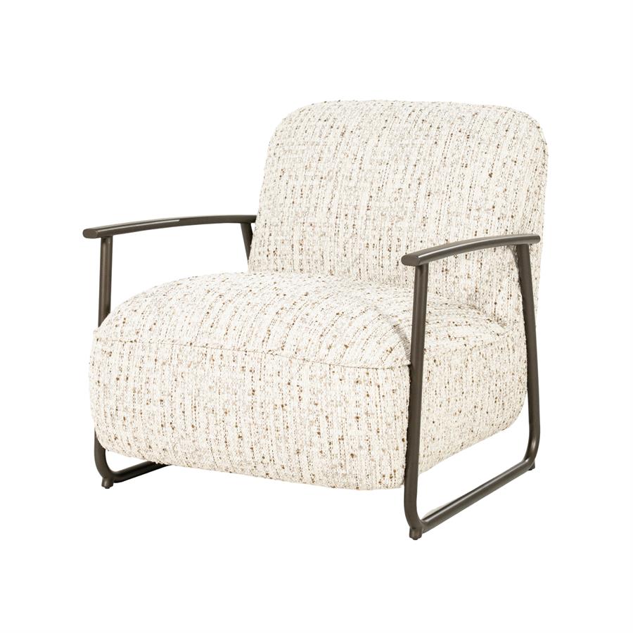 Fauteuil Norel - Zonder armleuning - Geweven - Japandi - Eleonora