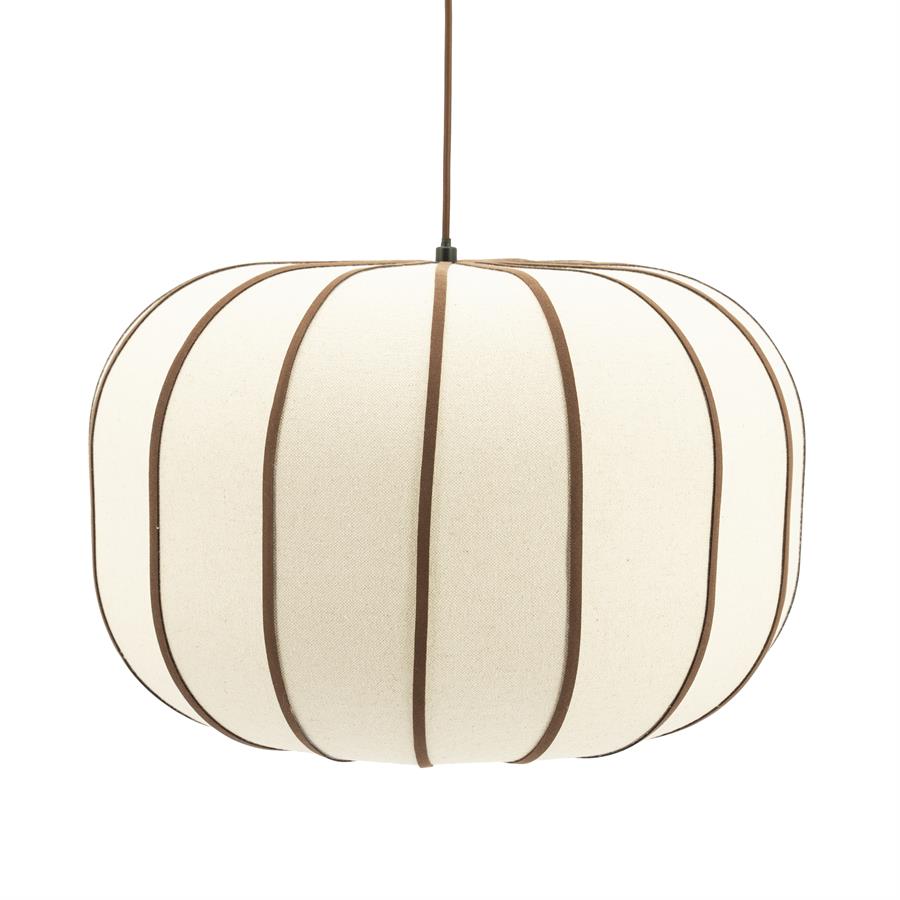 Hanglamp Cocoon - Natuurlijk - - 50x50x33 cm - By Boo