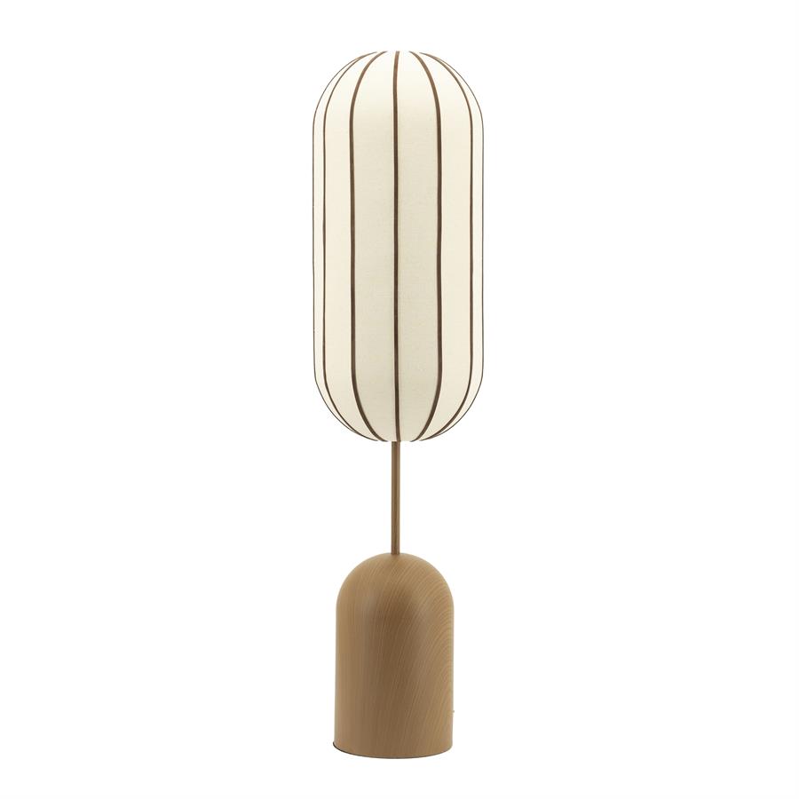 Vloerlamp Cocoon - Bruin - - Staande lamp - 35x35x145 cm - By Boo