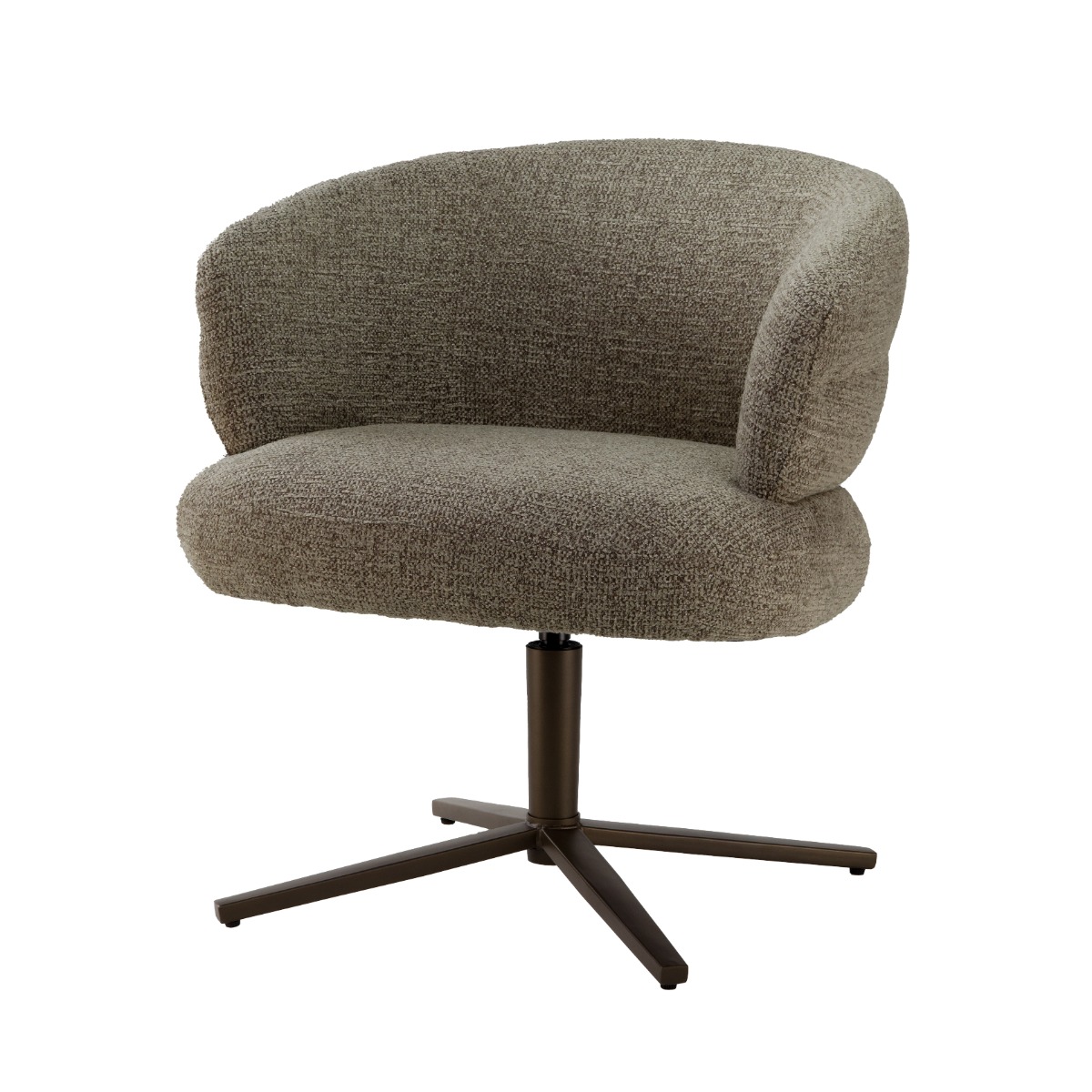 Eetkamerstoel Blake - Zonder armleuning - Desert - Geweven - Living Furn