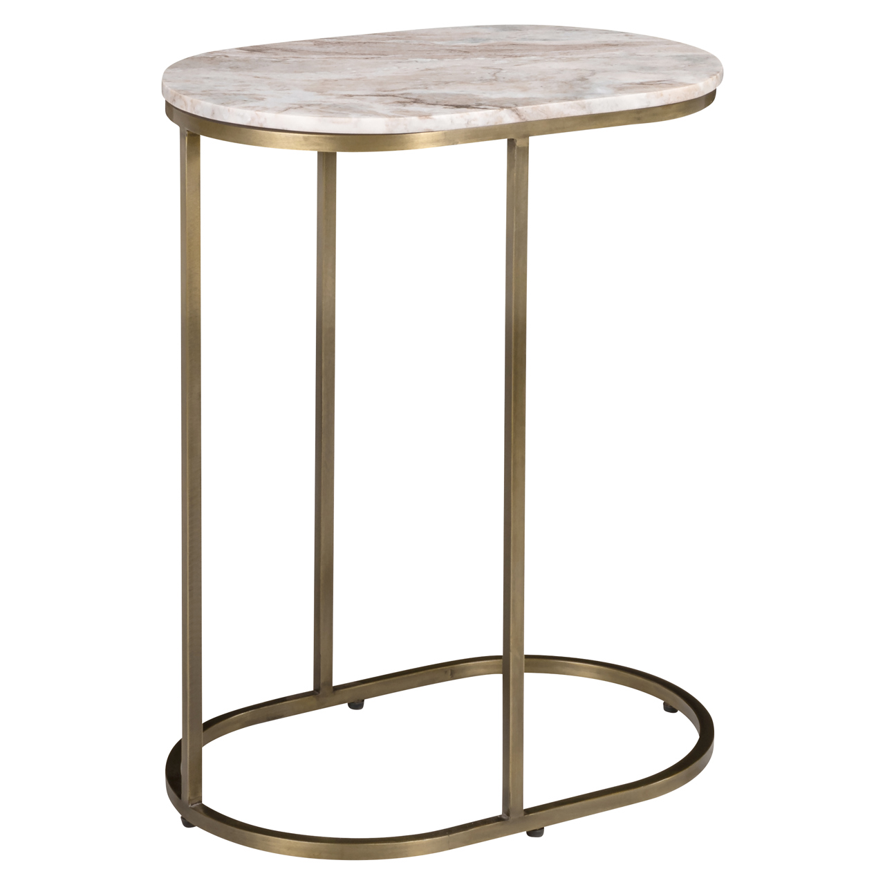 Bijzettafel Bottega - Beige - - Richmond Interiors