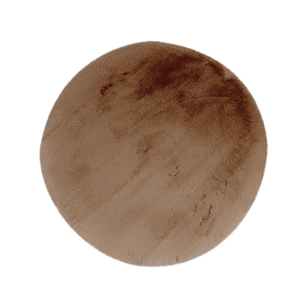 Vloerkleed Indy - Chocolate - Polyester - LABEL51