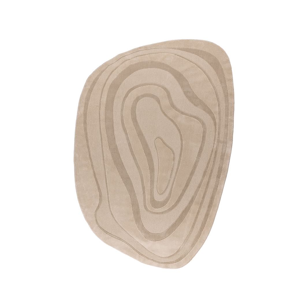 Vloerkleed Vinto - Beige - Synthetisch - LABEL51