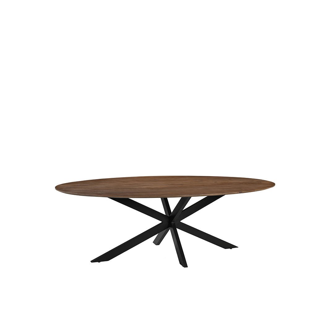 Eetkamertafel James - Nature Smooth - Mangohout - LABEL51