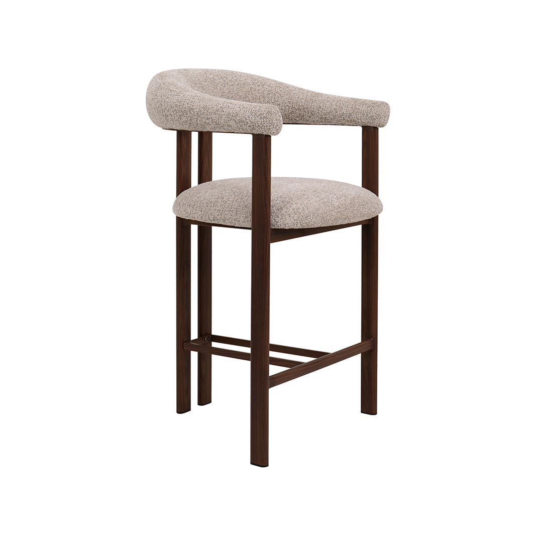 Barkruk Keiko - Beige - Geweven - DOK 2 Exclusive