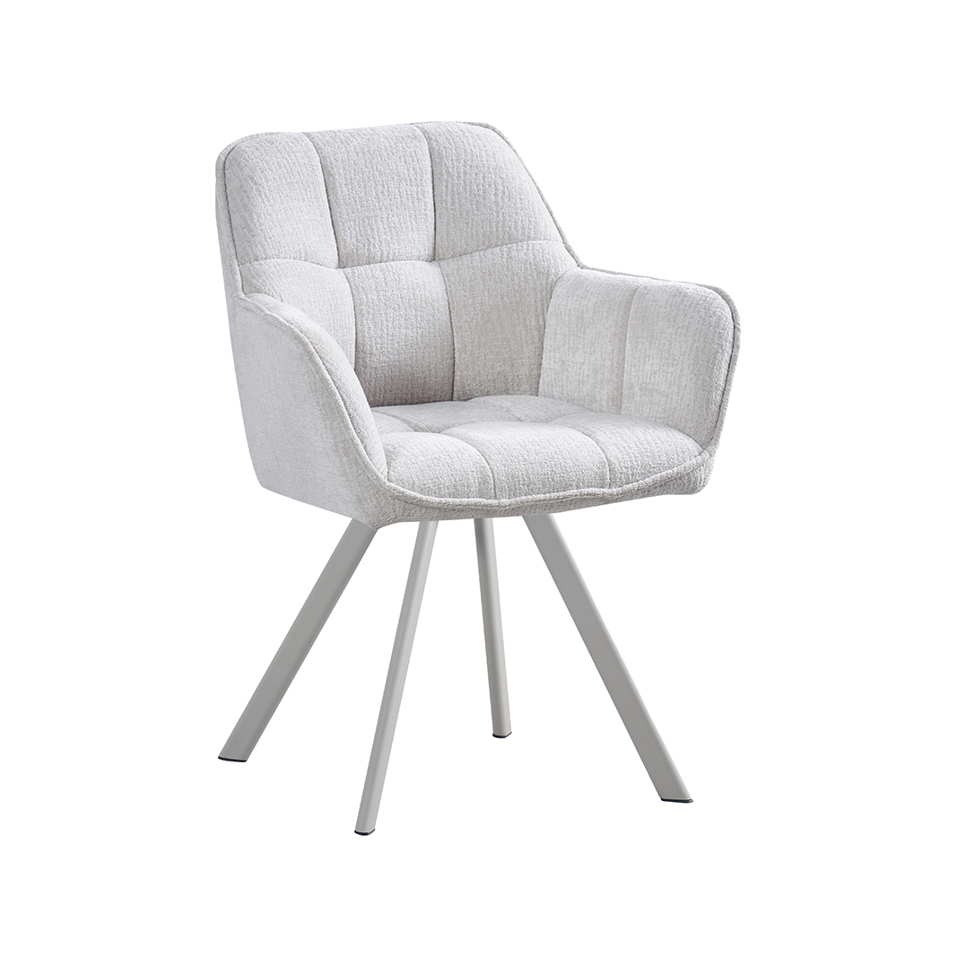 Eetkamerstoel Riley - Naturel - Geweven - LABEL51