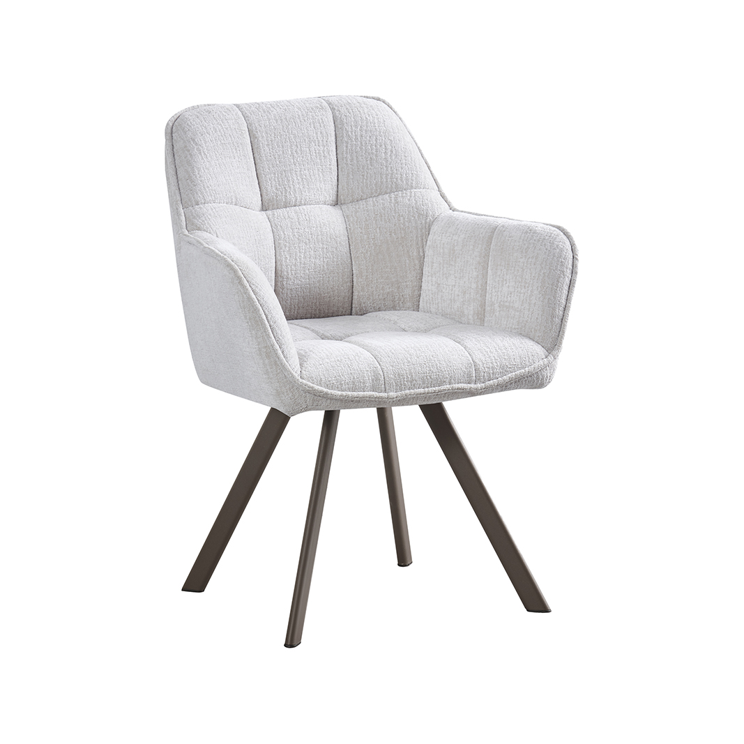 Eetkamerstoel Riley - Naturel - Geweven - LABEL51