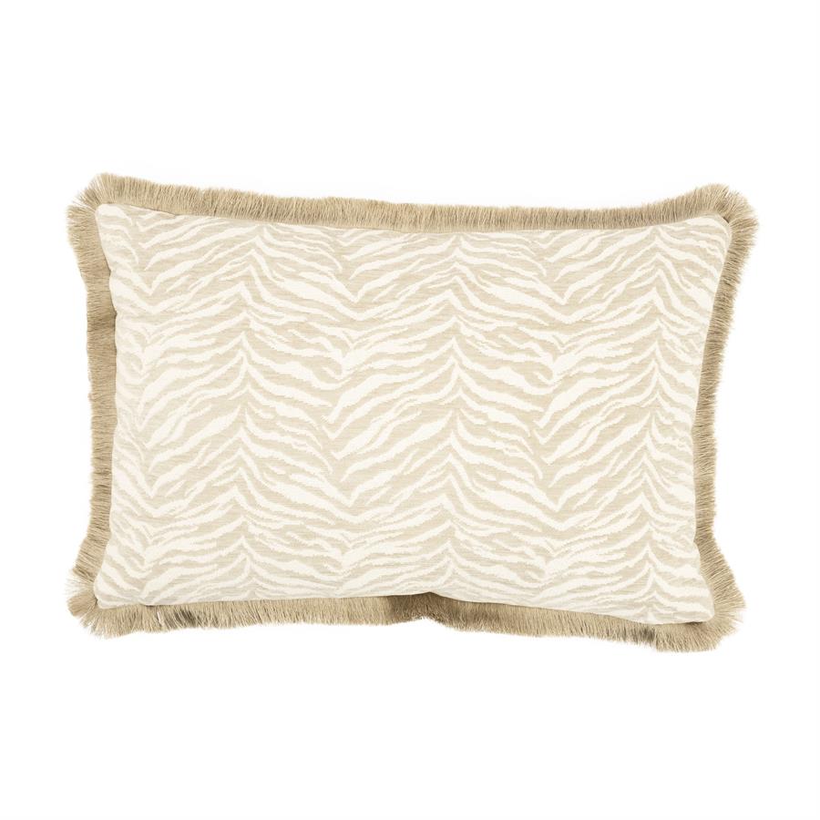 Sierkussen Tigra - Beige - 100% polyester - By Boo