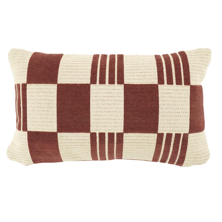 Sierkussen Twist - Rood - 100% Cotton NL - By Boo