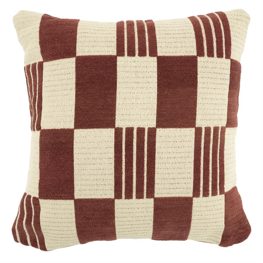 Sierkussen Twist - Rood - 100% Cotton NL - By Boo