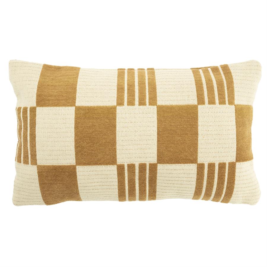 Sierkussen Twist - Geel - 100% Cotton NL - By Boo