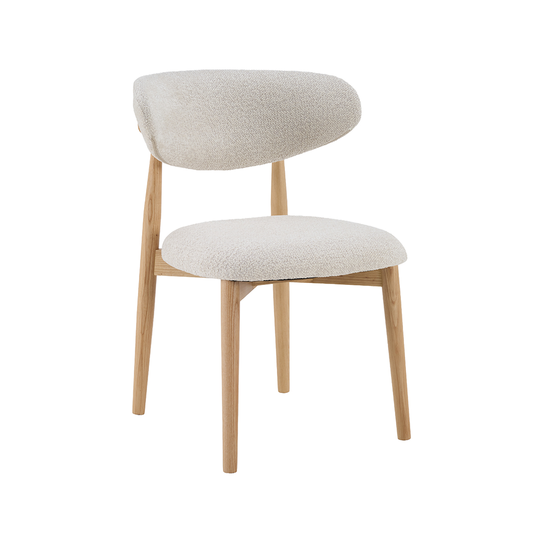 Eetkamerstoel Kyoto - Naturel - Geweven - Japandi - LABEL51