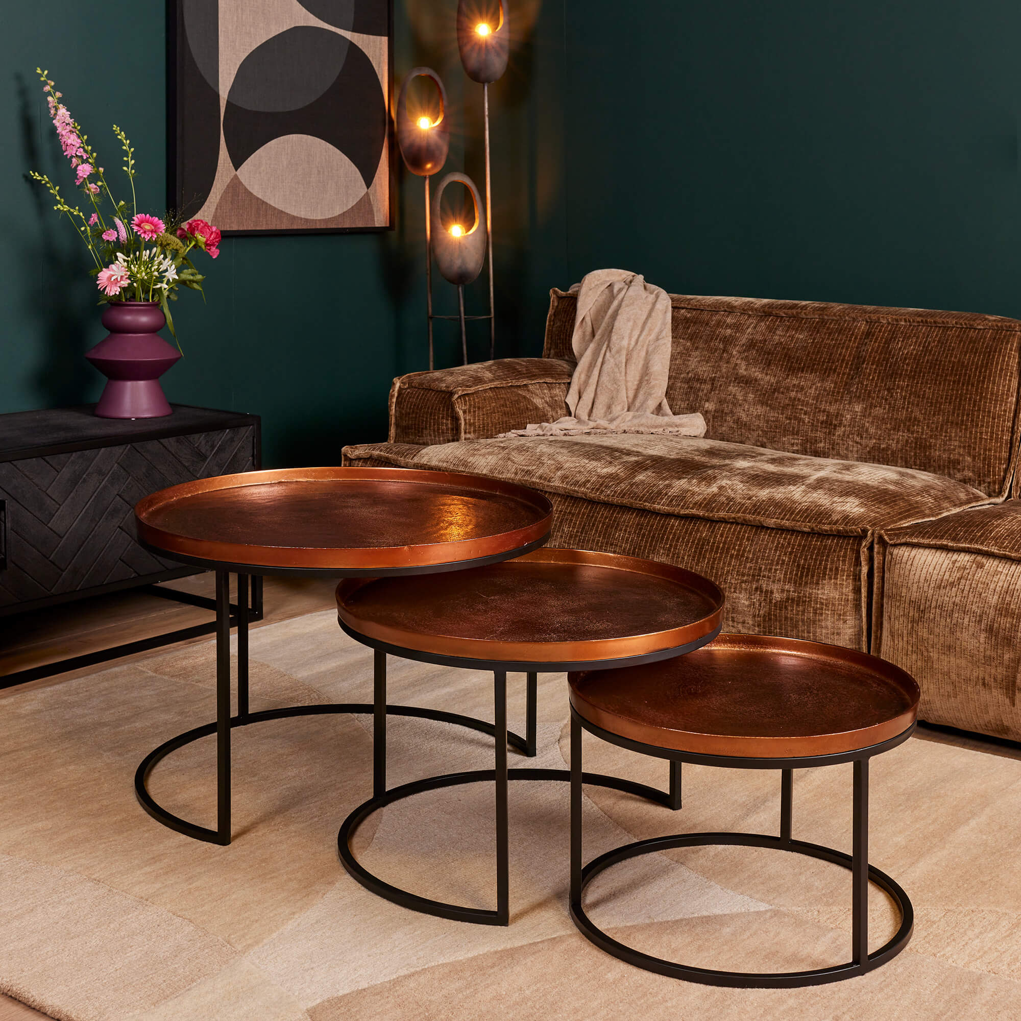 Salontafel Clive - Koper - - Starfurn