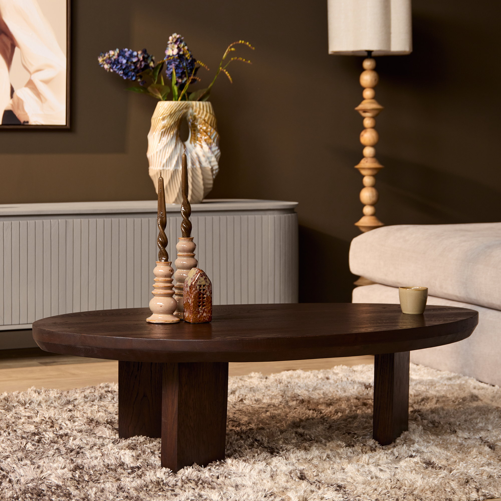 Salontafel Zillah - Bruin - - Starfurn