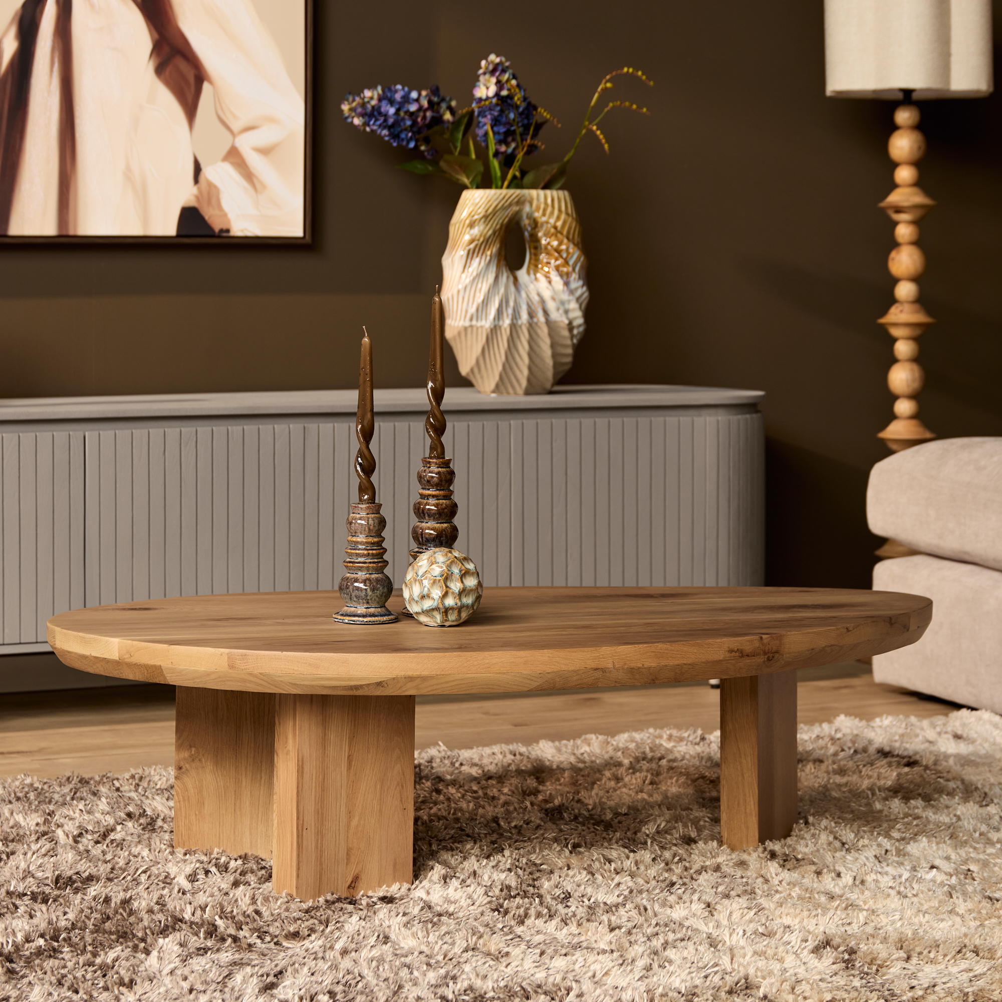Salontafel Zillah - Naturel - - Starfurn