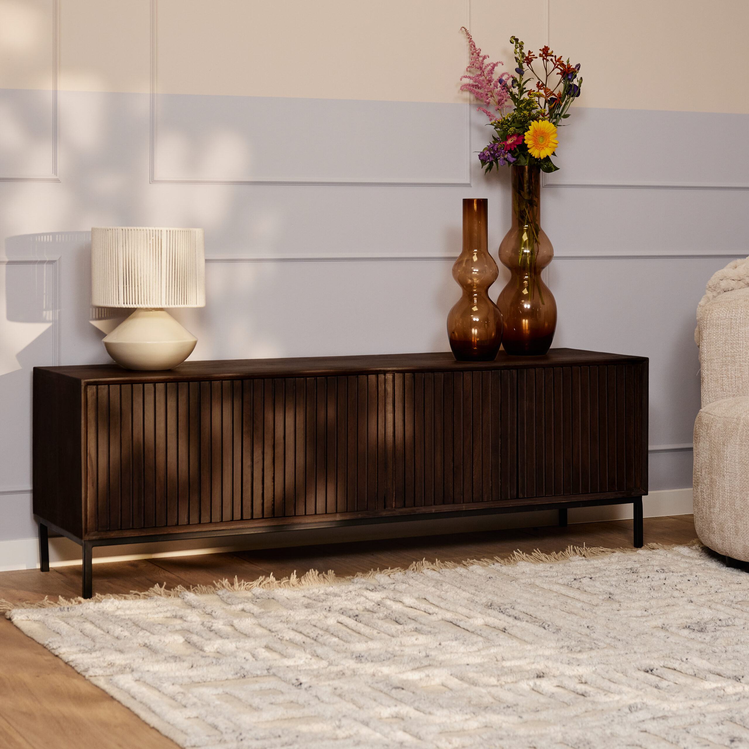 Tv-Meubels Madison - Bruin | Zwart - - Starfurn