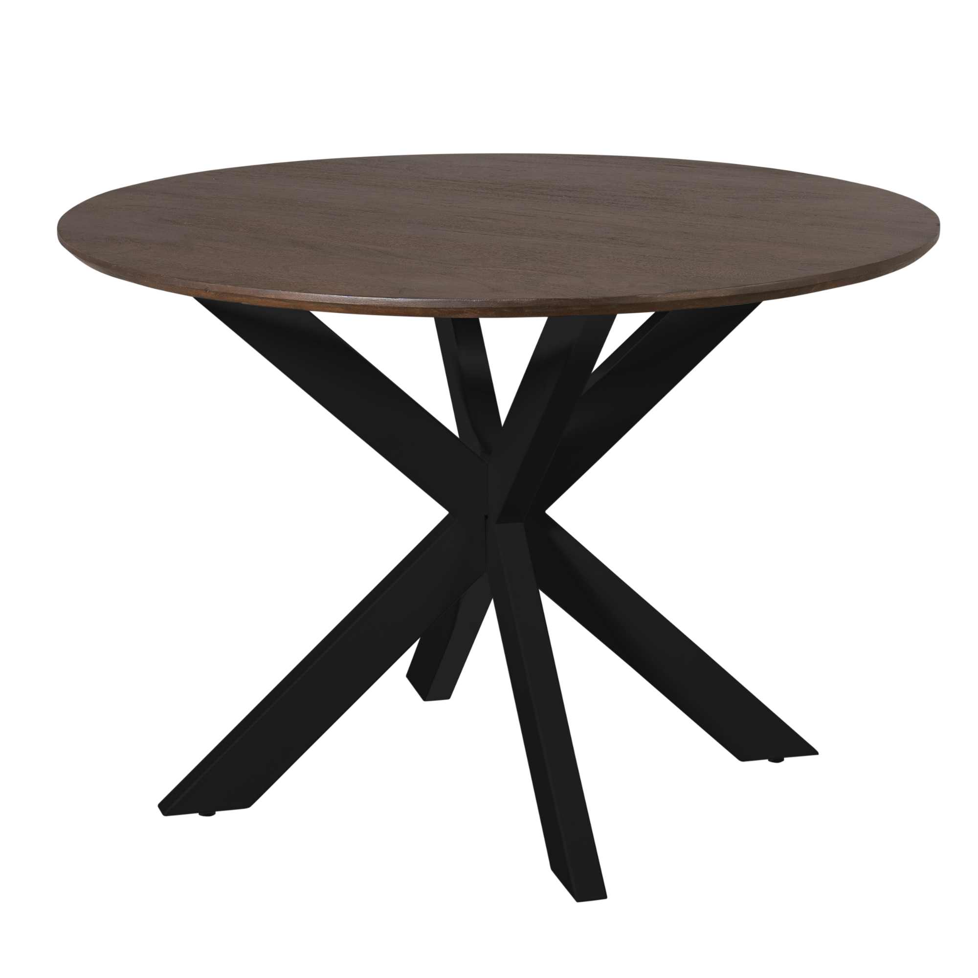 Eetkamertafel Madison - Bruin | Zwart - - Starfurn