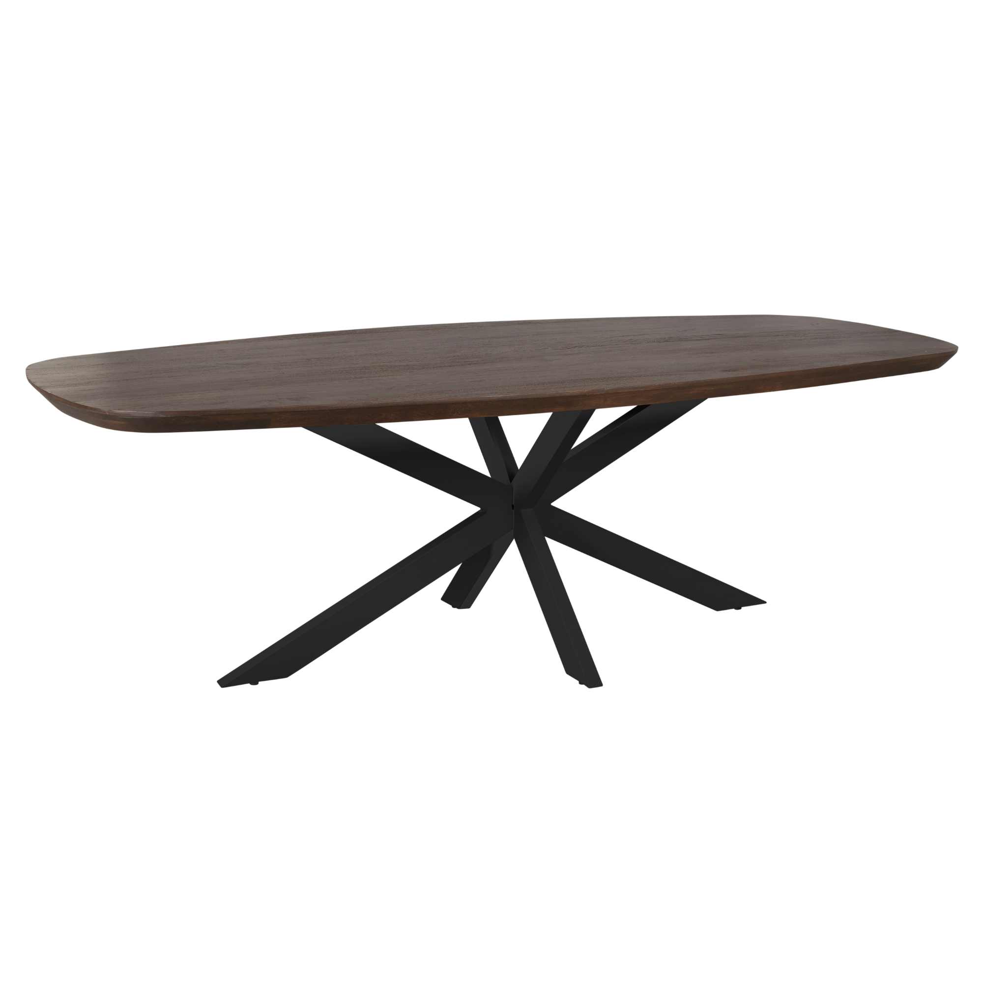 Eetkamertafel Madison - Bruin | Zwart - - Starfurn