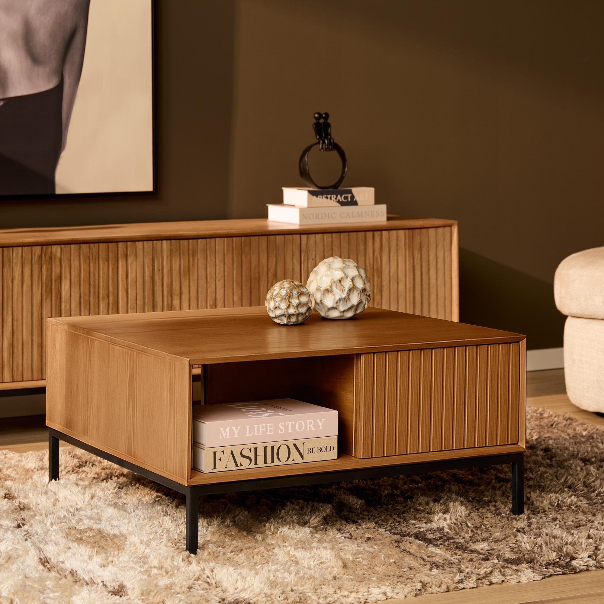 Salontafel Madison - Naturel - - Starfurn