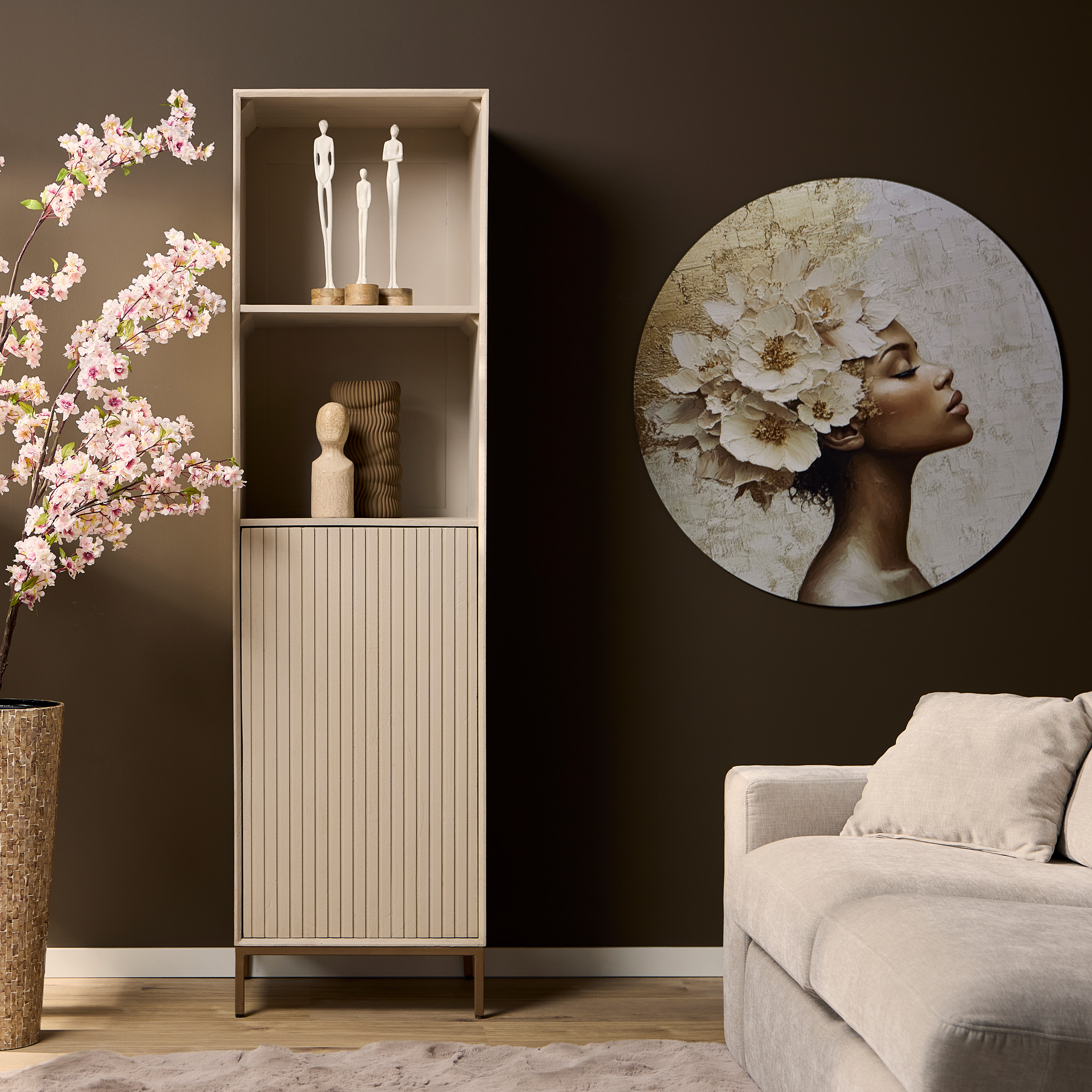 Boekkasten Madison - Zand - - Starfurn