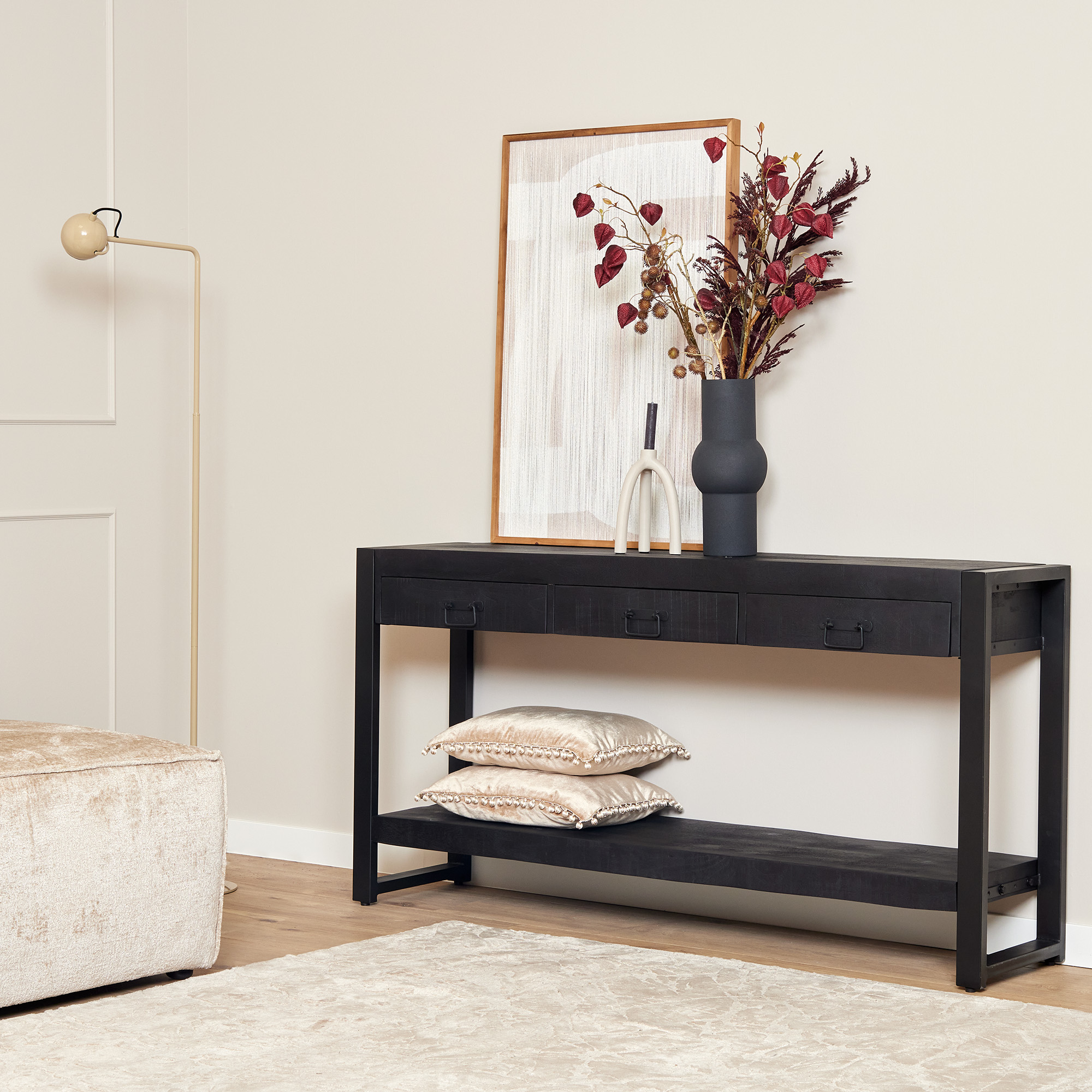 Sidetable Boaz - Zwart - - Starfurn