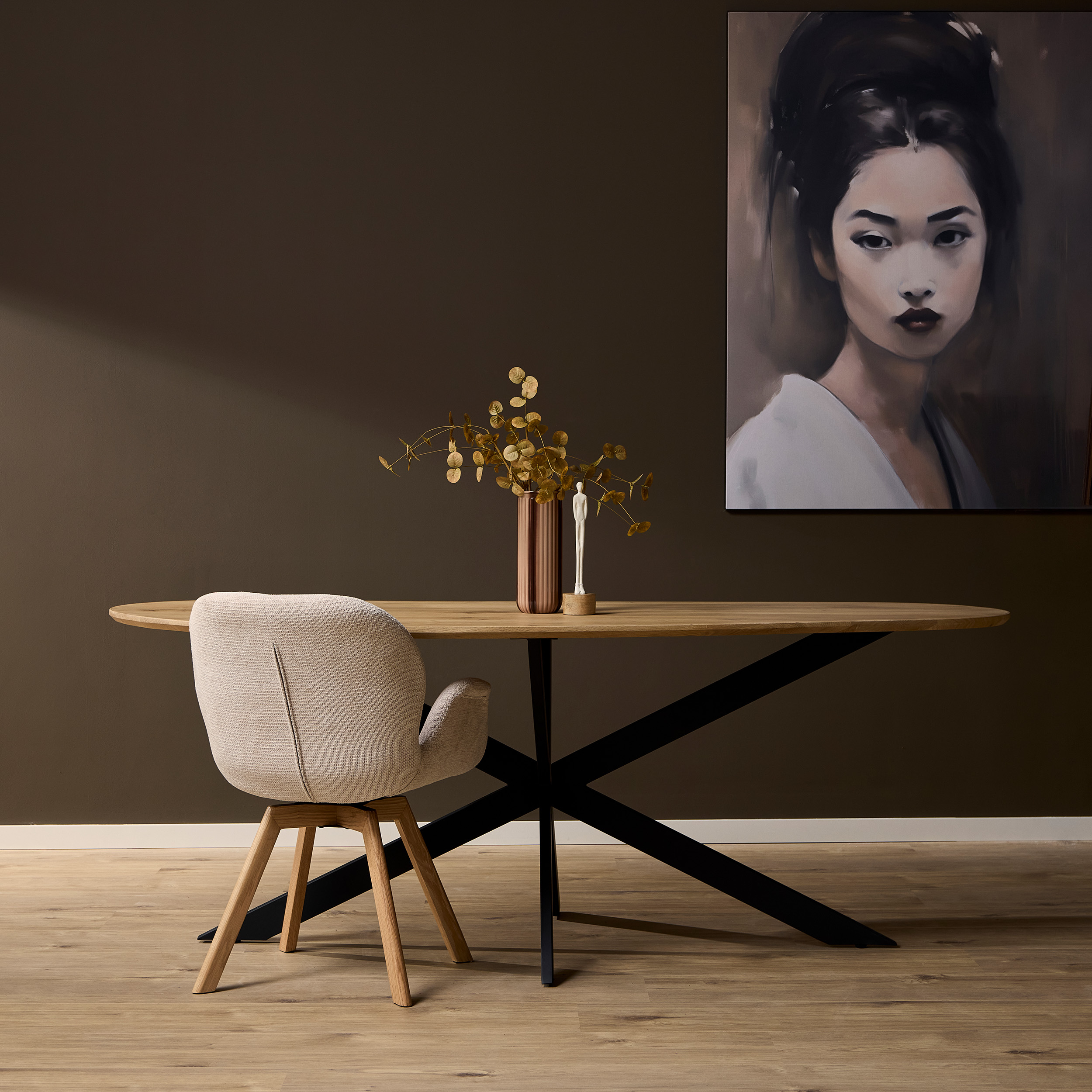 Eetkamertafel Cloud - Naturel - - Starfurn