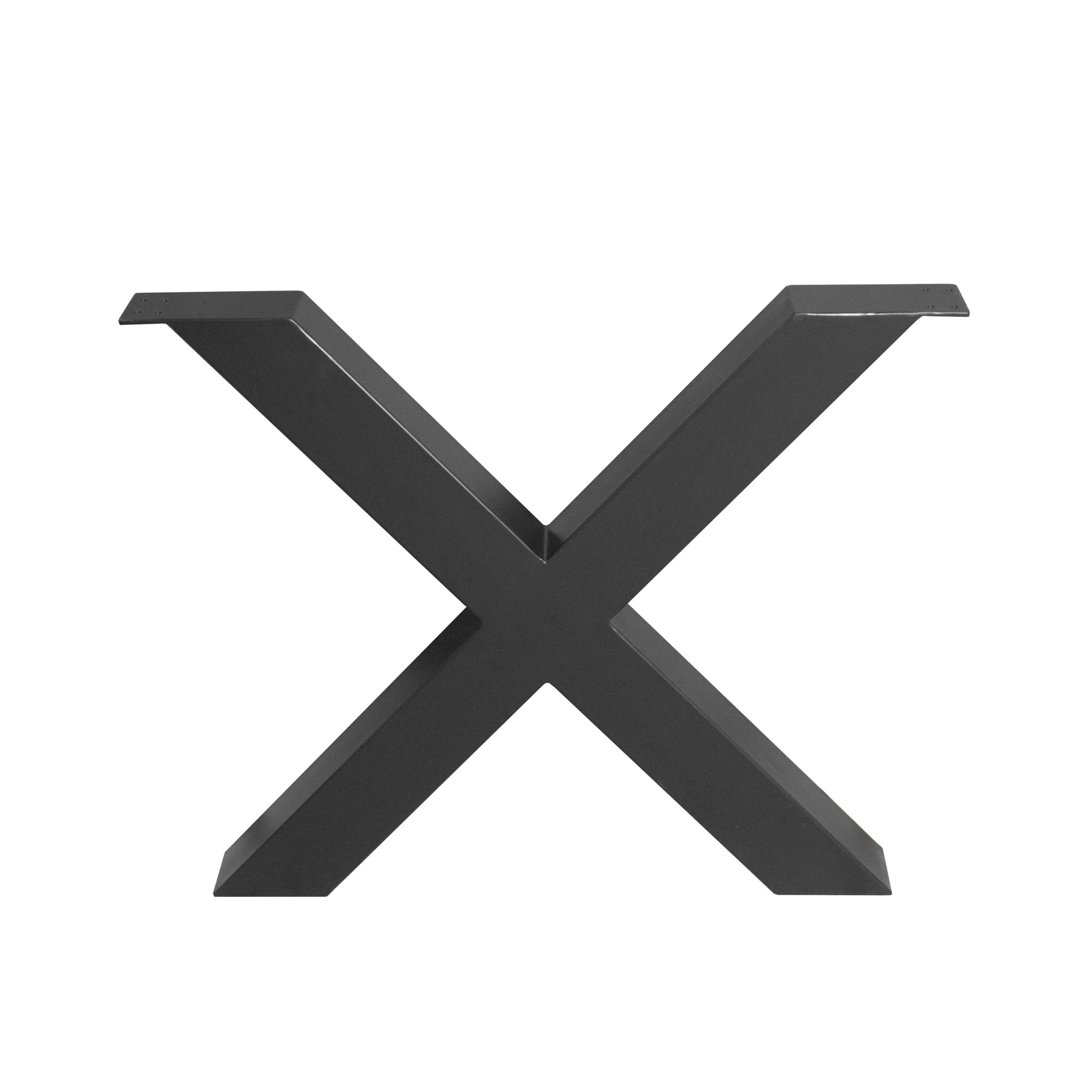 Eetkamertafel X-Poot - Zwart - - Starfurn