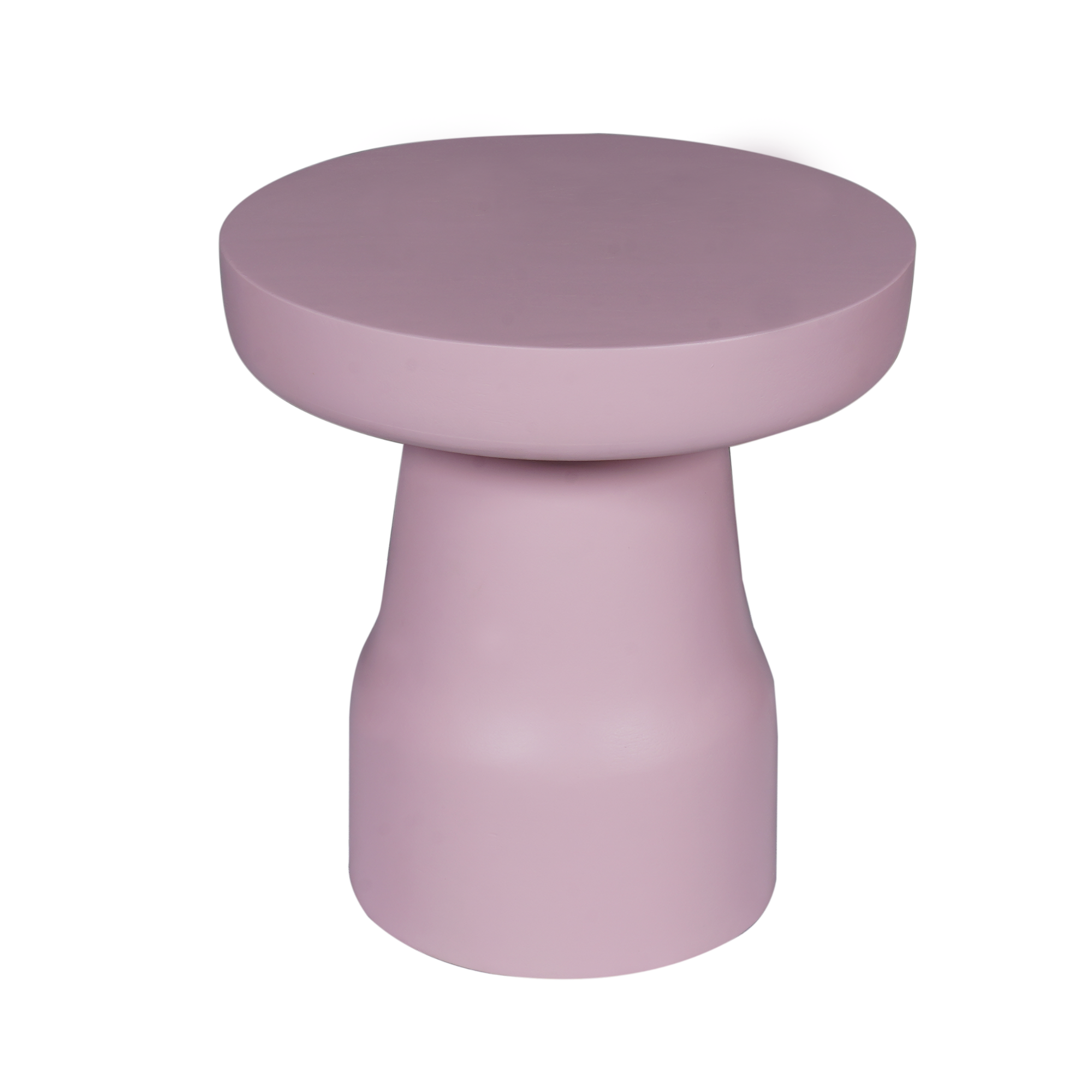 Bijzettafel Drum - Roze - - Starfurn