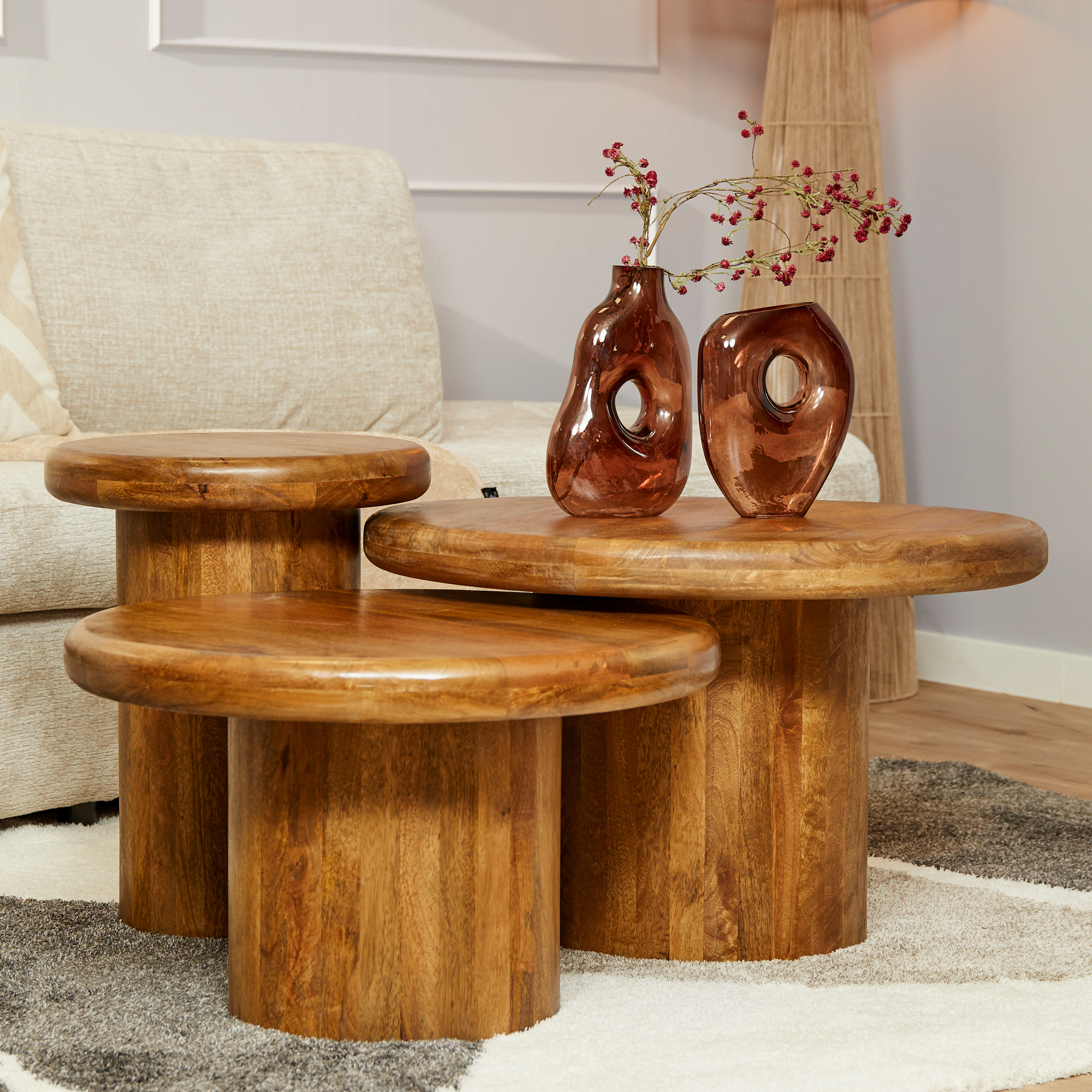 Salontafel Maya - Naturel - - Starfurn