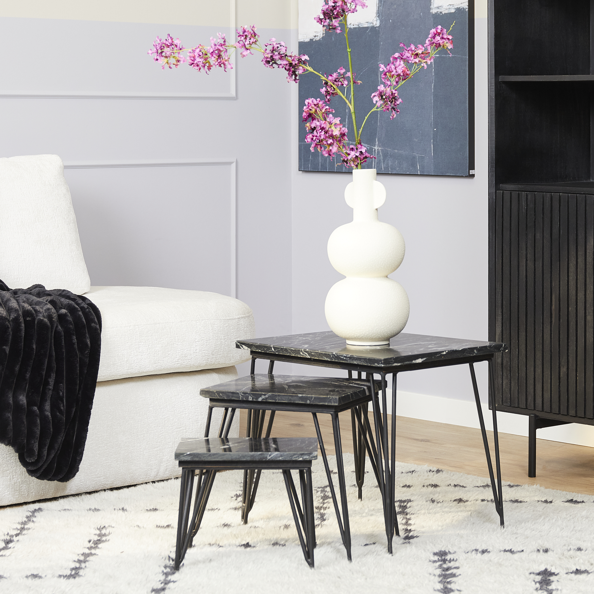 Salontafel Jala - Zwart - - Starfurn