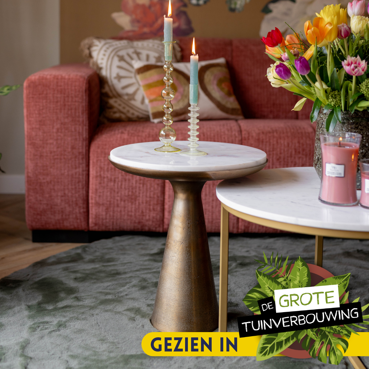 Bijzettafel Essy - Wit - - Starfurn
