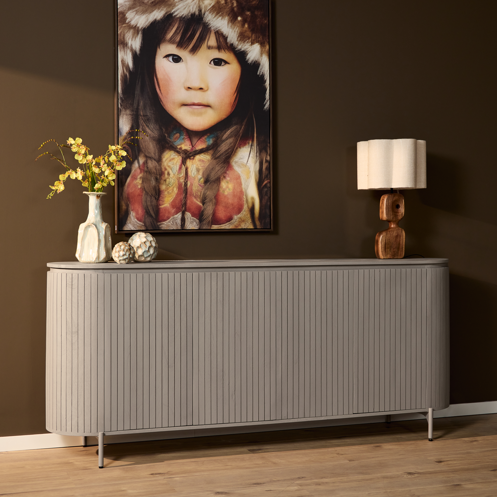 Dressoir Solana - Taupe - - Starfurn