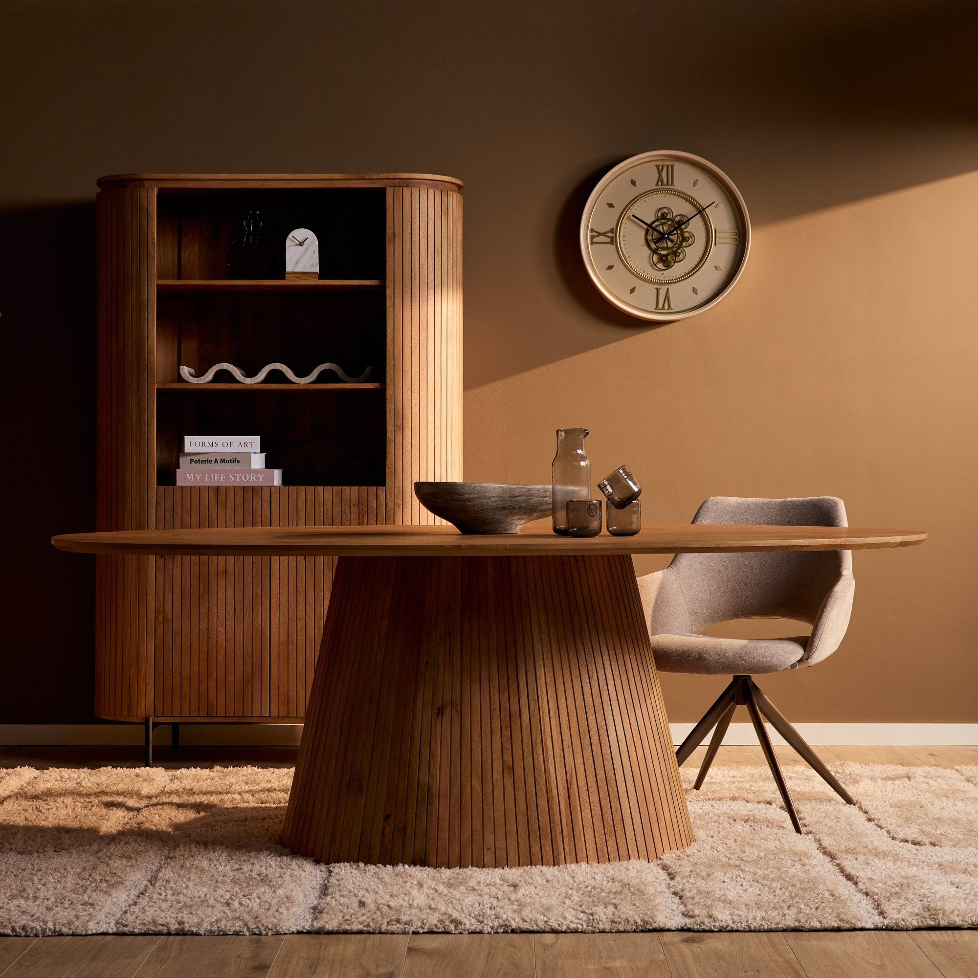 Eetkamertafel Solana - Naturel - - Starfurn