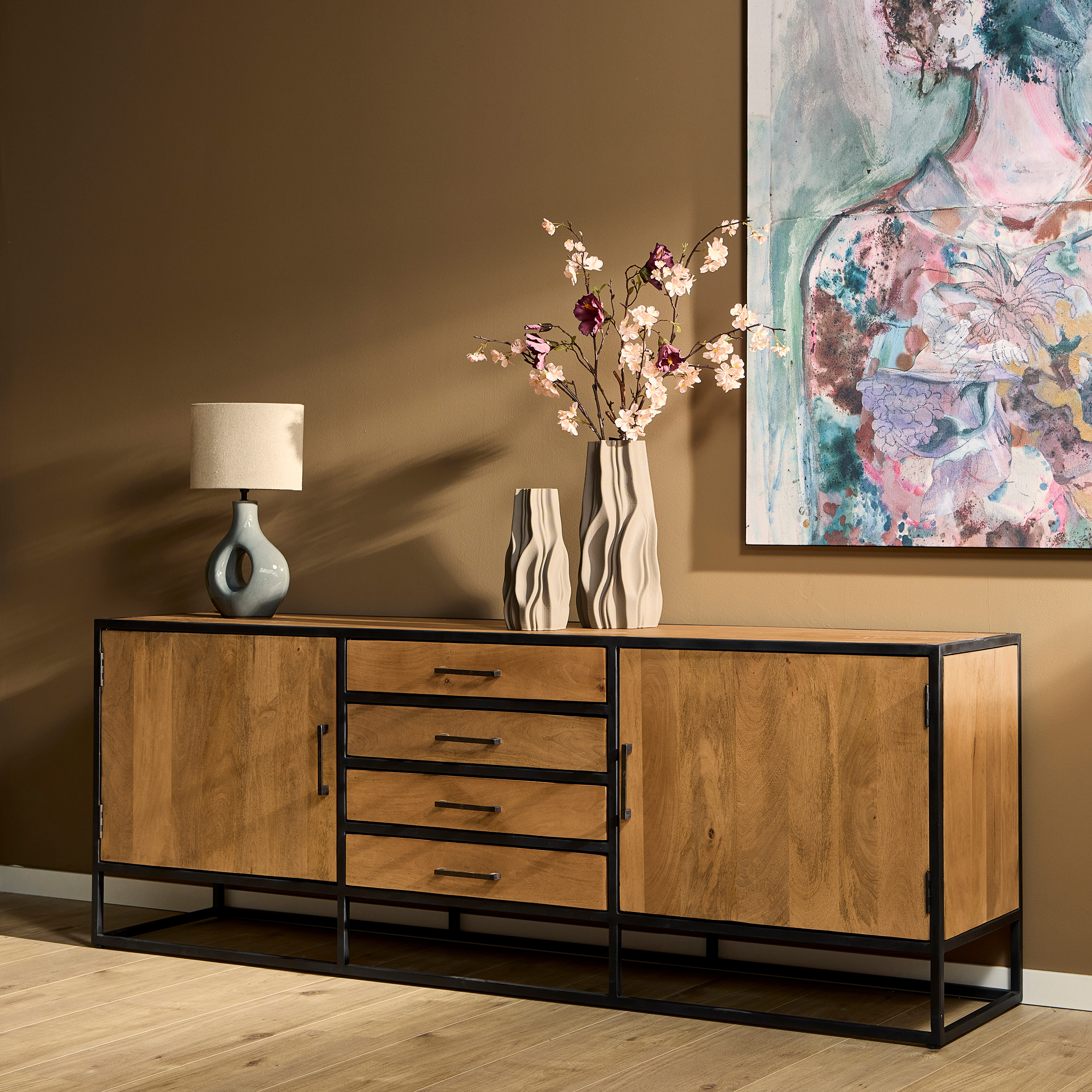 Dressoir Denver - Naturel - - Starfurn
