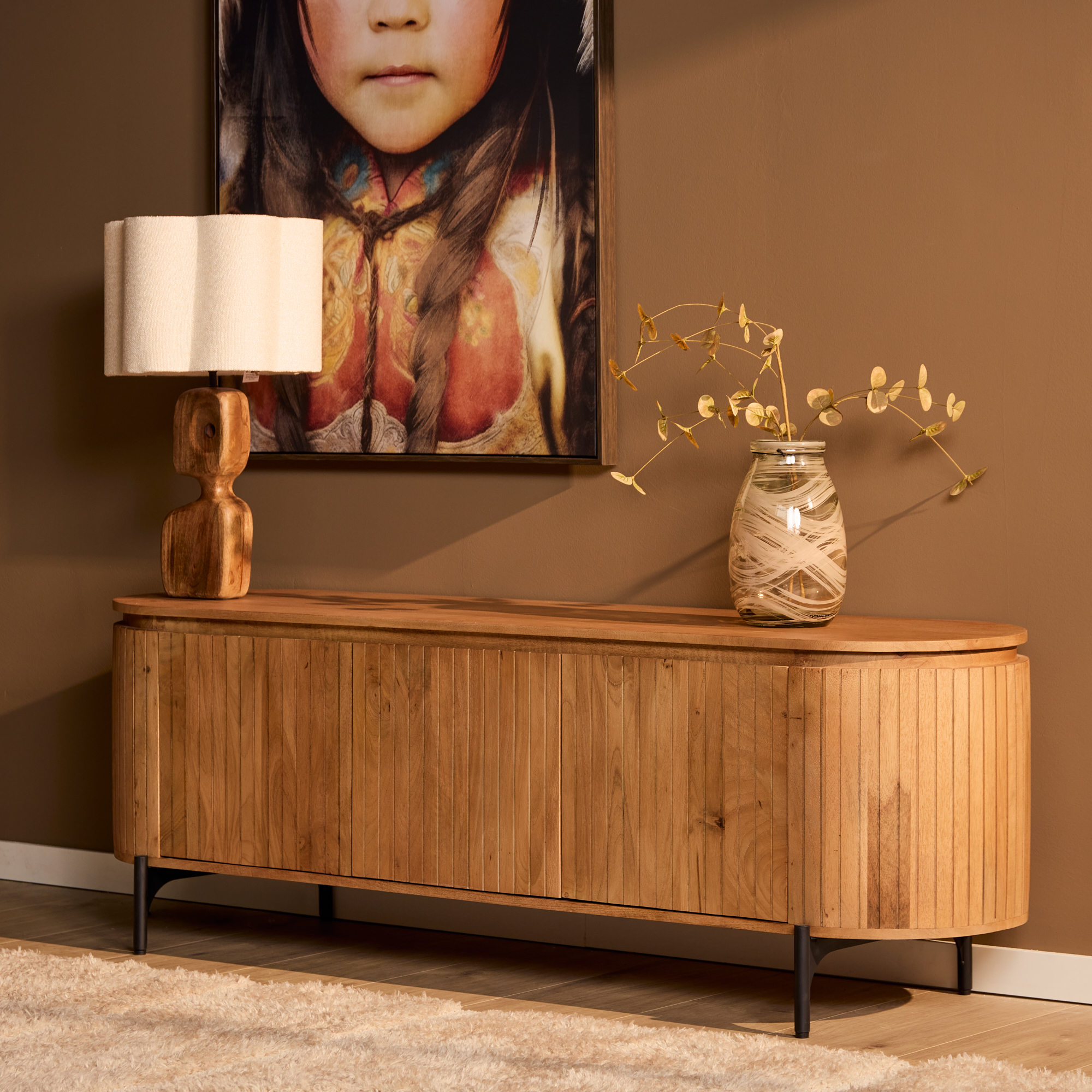 Tv-Meubels Solana - Naturel - - Starfurn