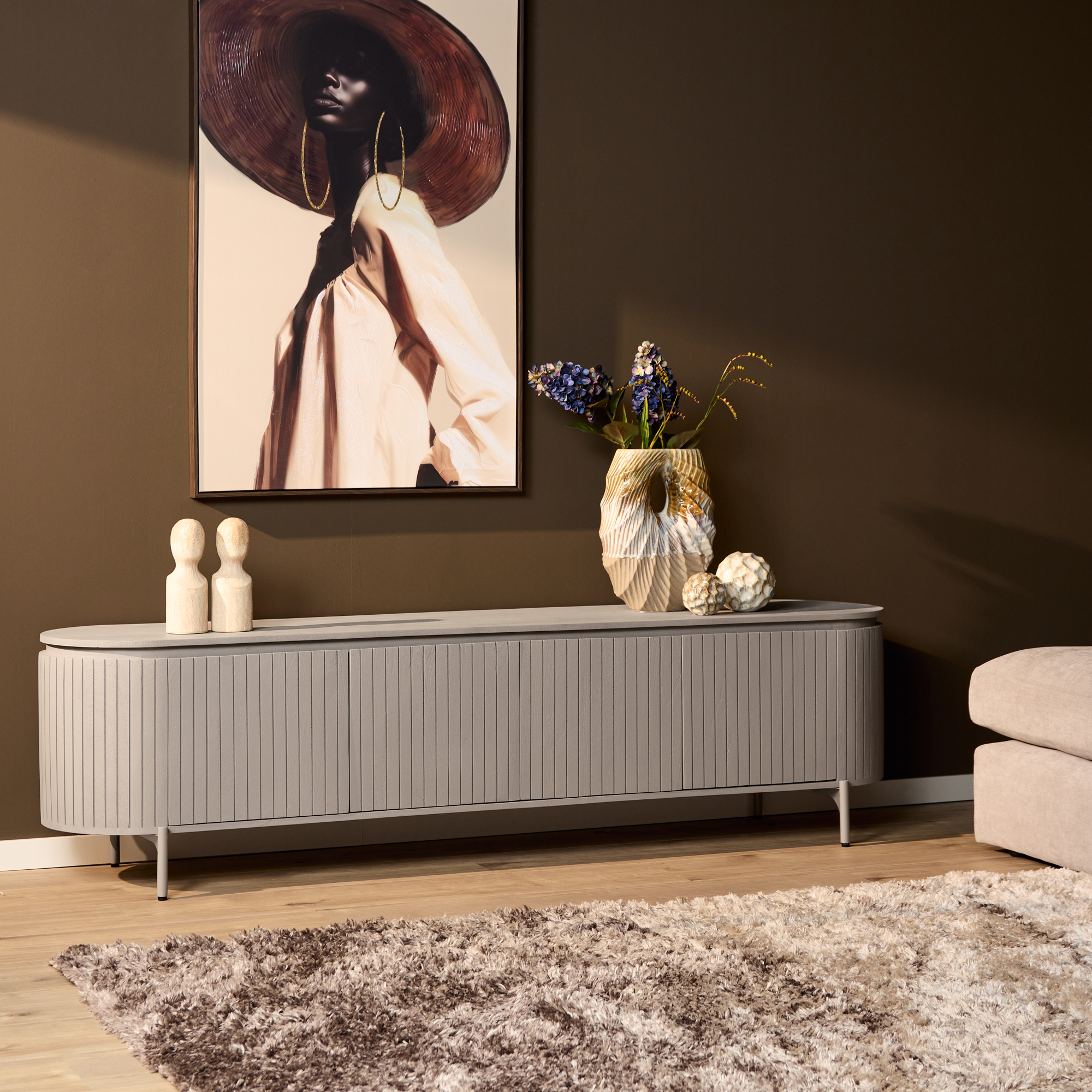 Tv-Meubels Solana - Taupe - - Starfurn