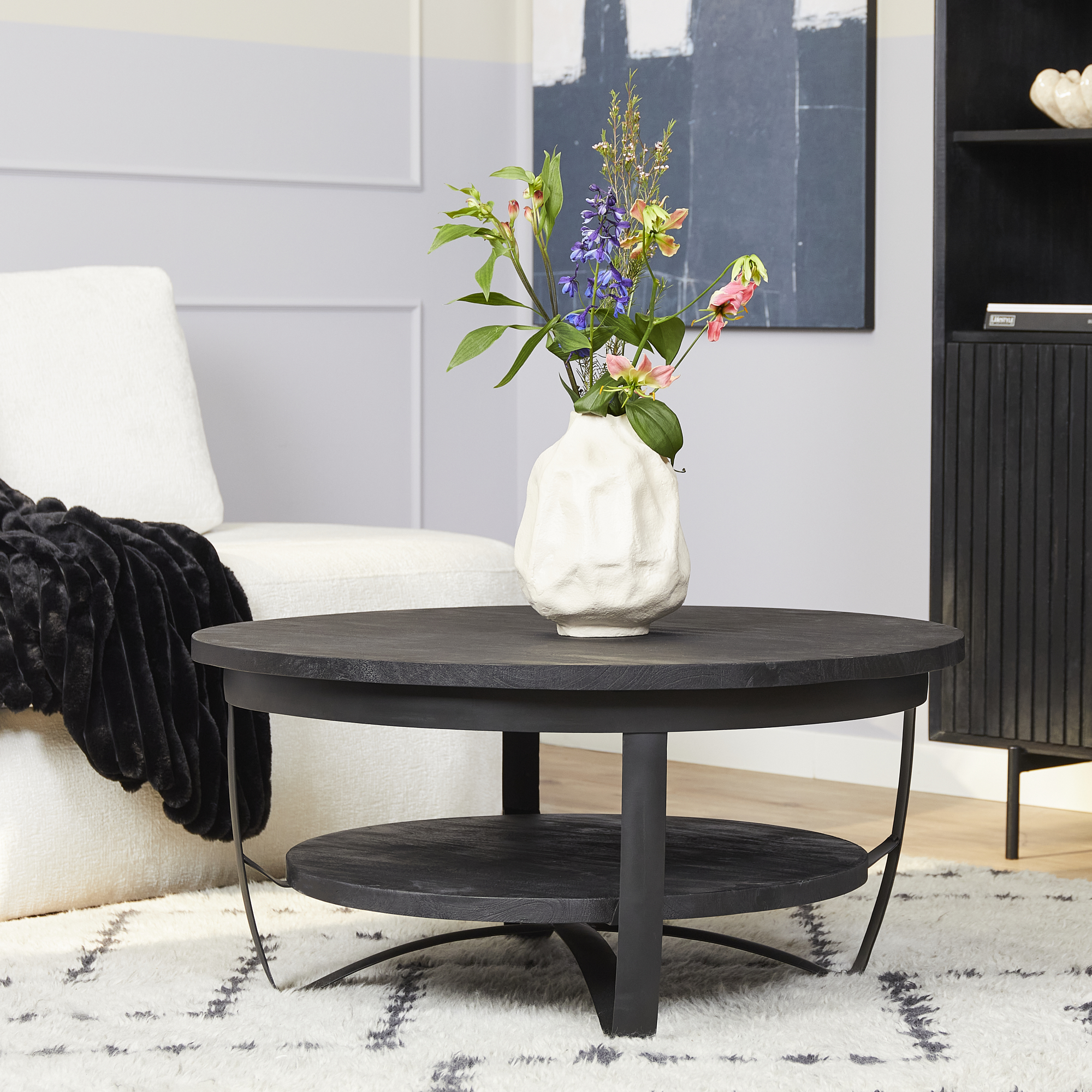 Salontafel Paras - Zwart - - Starfurn
