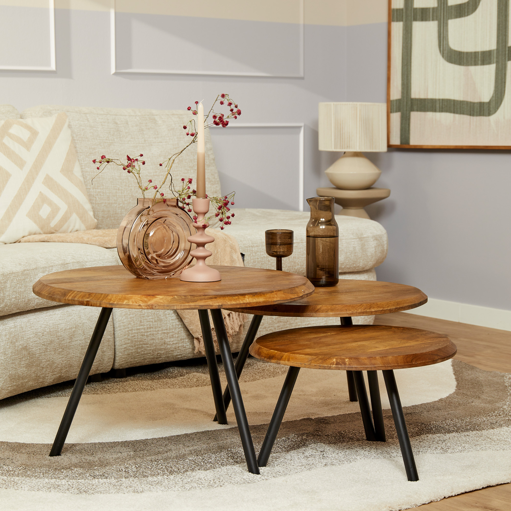 Salontafel Ohio - Naturel - - Starfurn