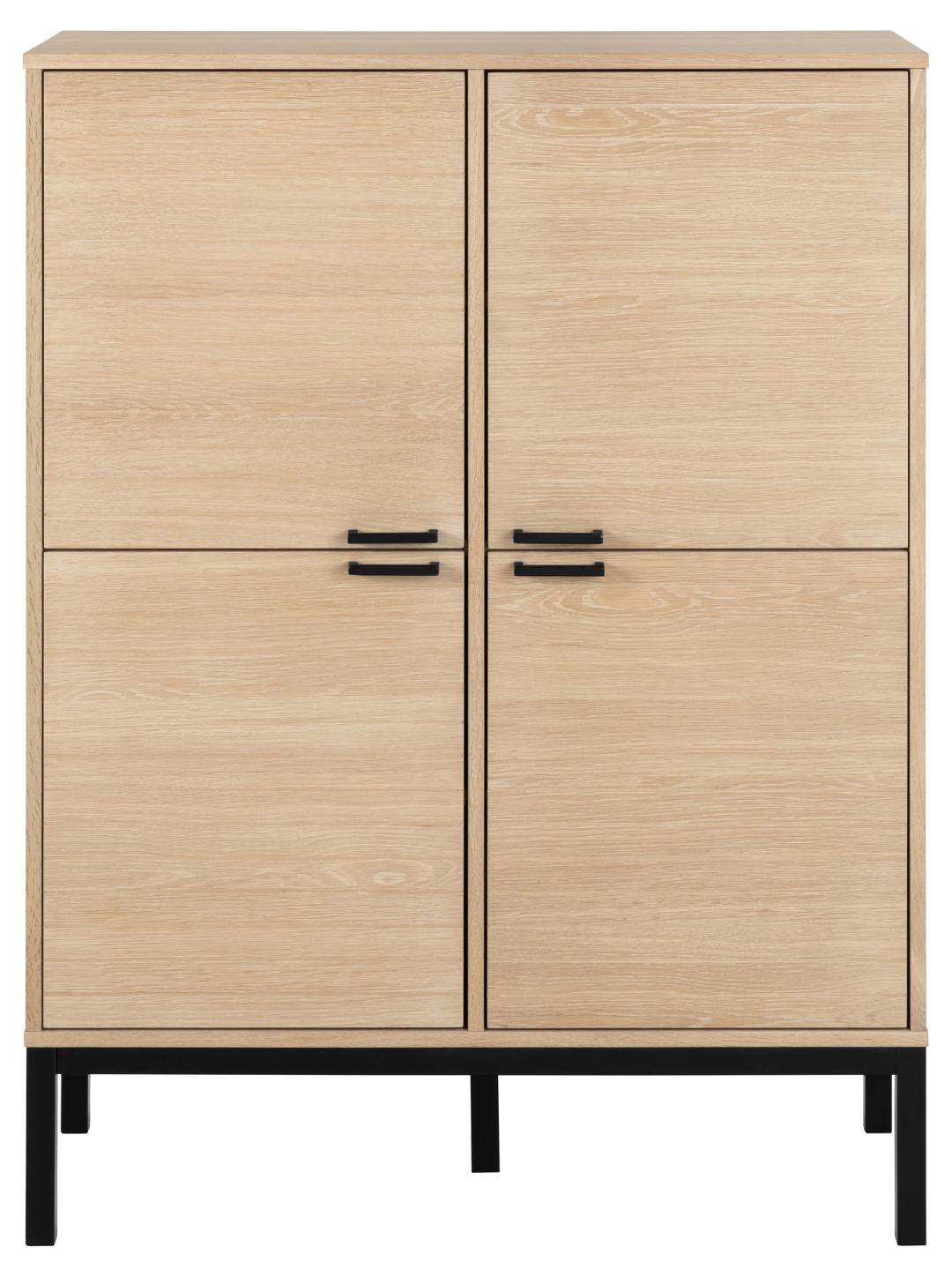 Bartafel Kelly - Wit Eiken - Fineer - DOK 2 Essentials