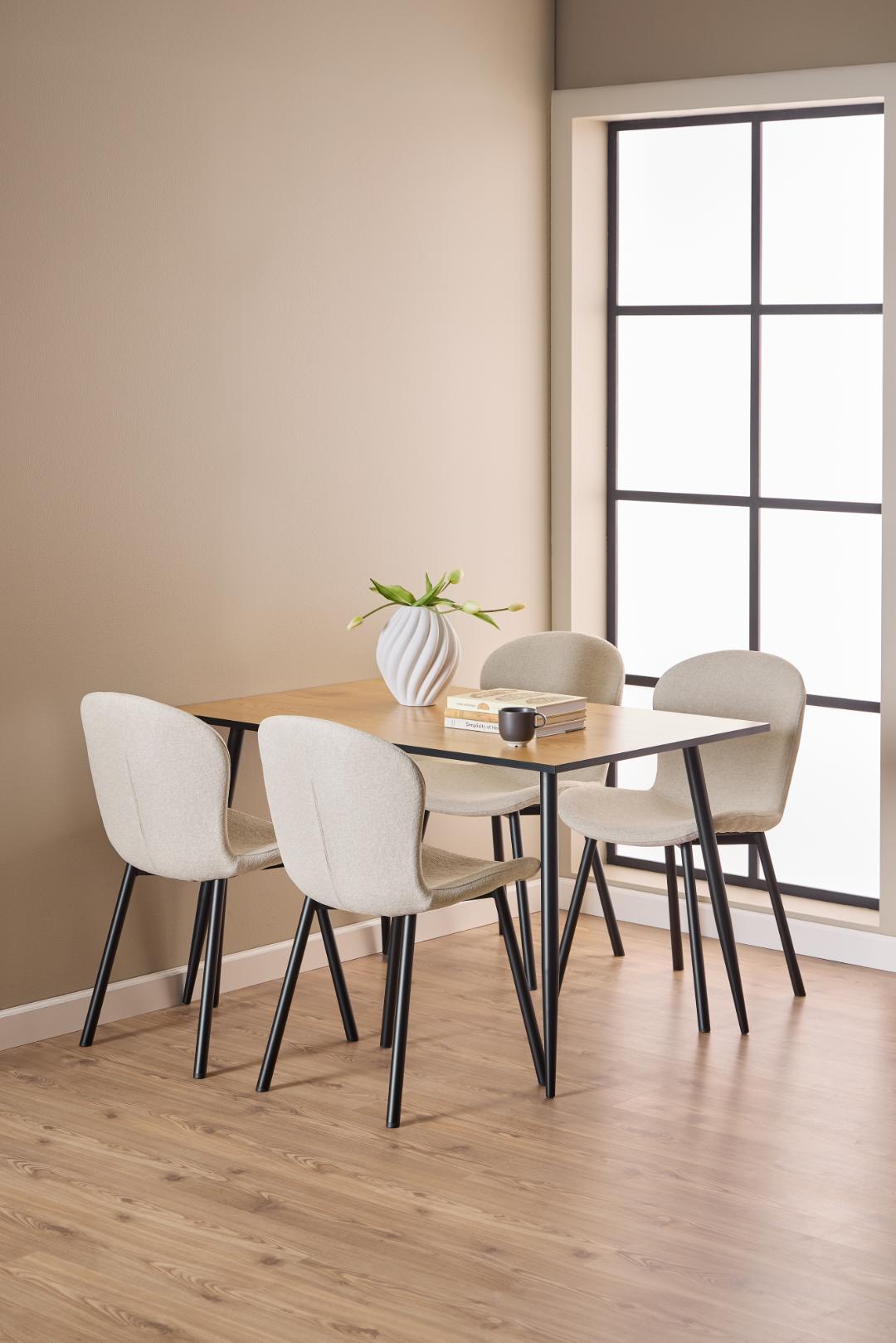 Eetkamertafel Willow - Wild Eiken - Melamine - DOK 2 Essentials
