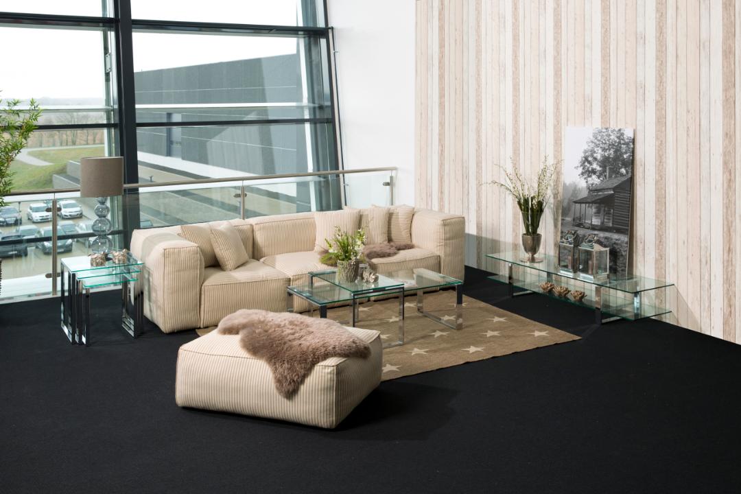 Salontafel Katy - Transparant - Glas - DOK 2 Essentials