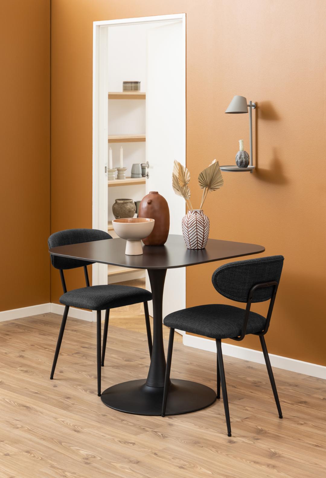 Eetkamertafel Manny - Zwart - Keramiek - DOK 2 Essentials