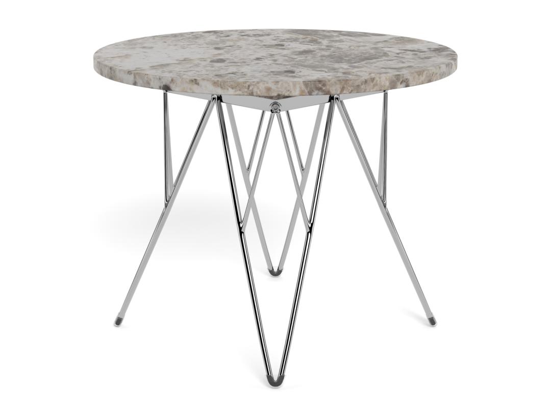 Bijzettafel Perry - Bruin - Marble - DOK 2 Essentials